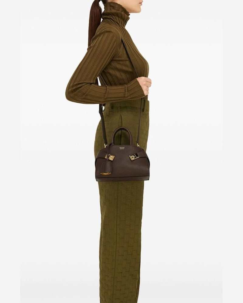 Ferragamo Brown Bag Glam Steals
