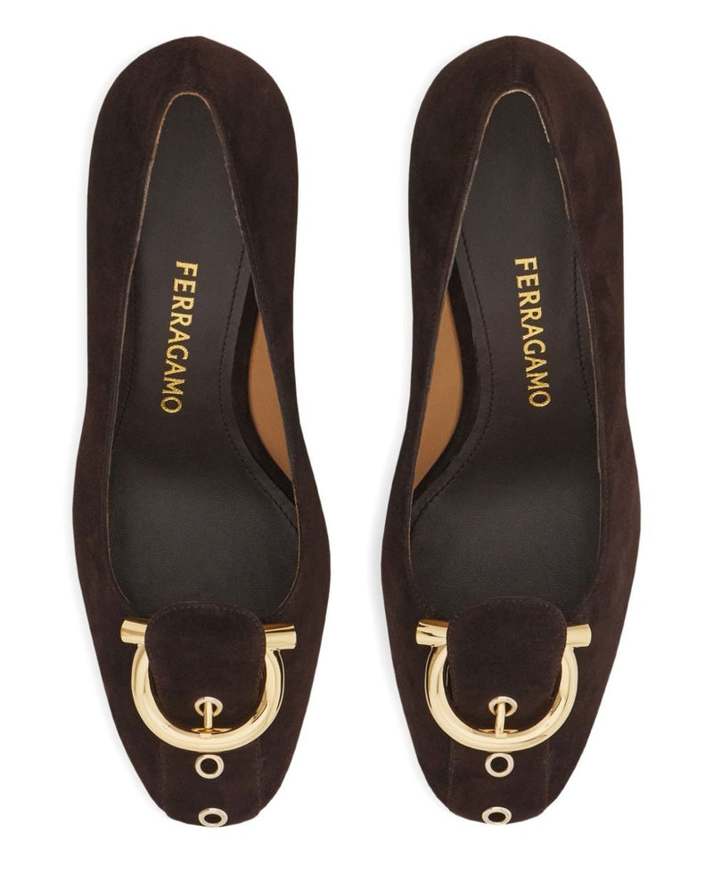Ferragamo Brown Heel Glam Steals