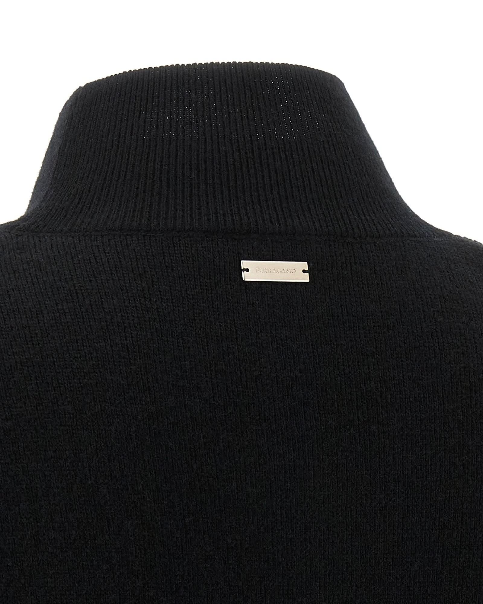 Ferragamo Floral Insert Sweater Glam Steals