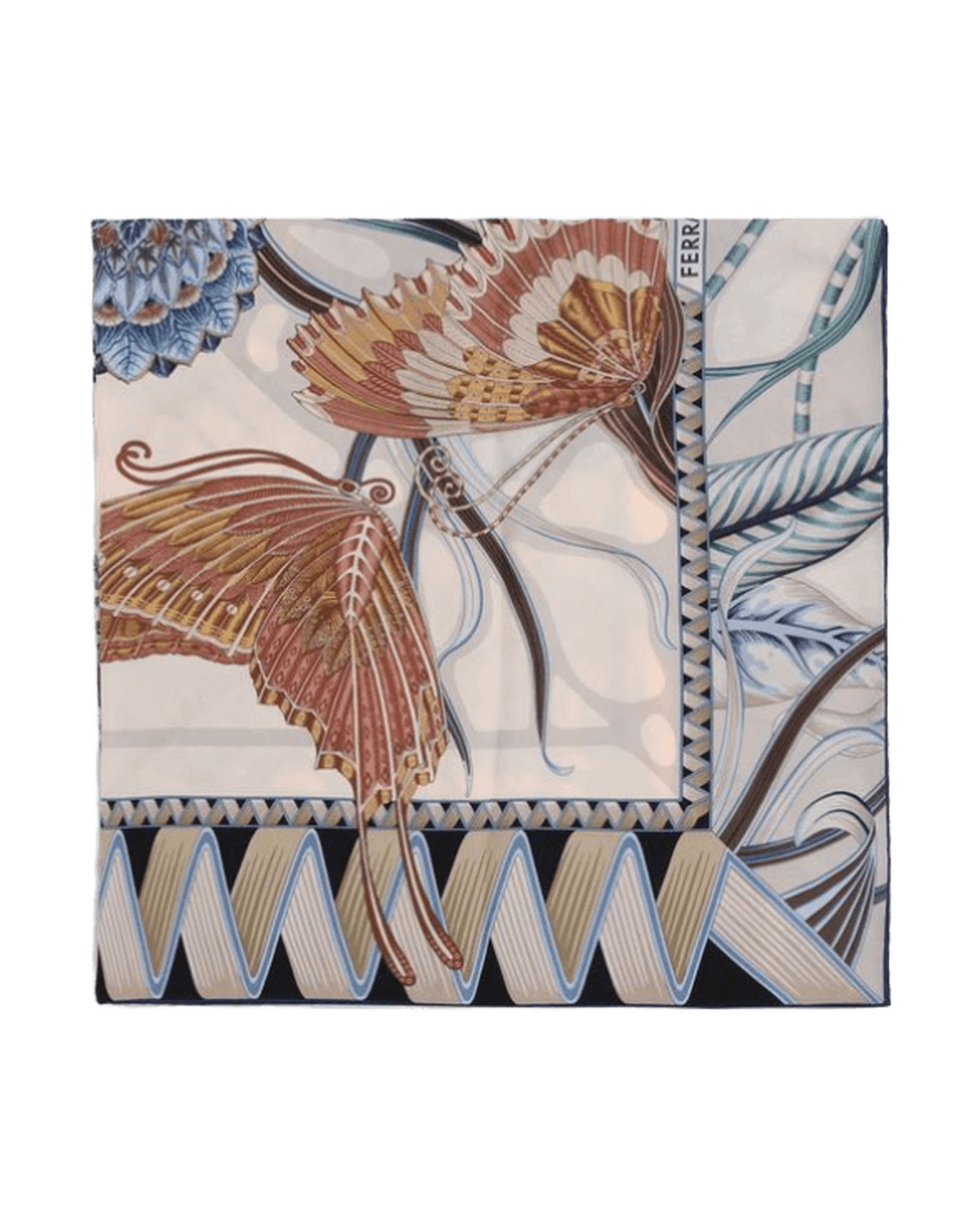 Ferragamo Giada Print Silk Scarf Glam Steals