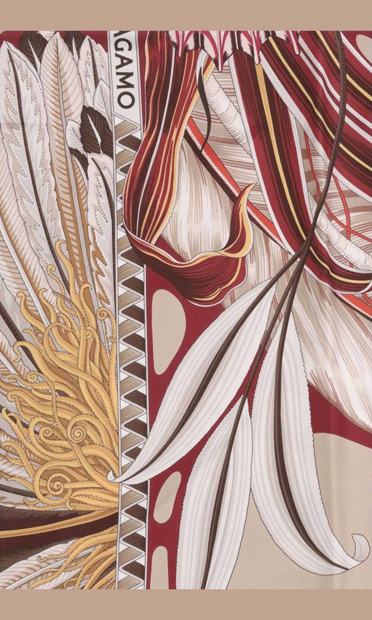Ferragamo Giada print silk Scarf Glam Steals