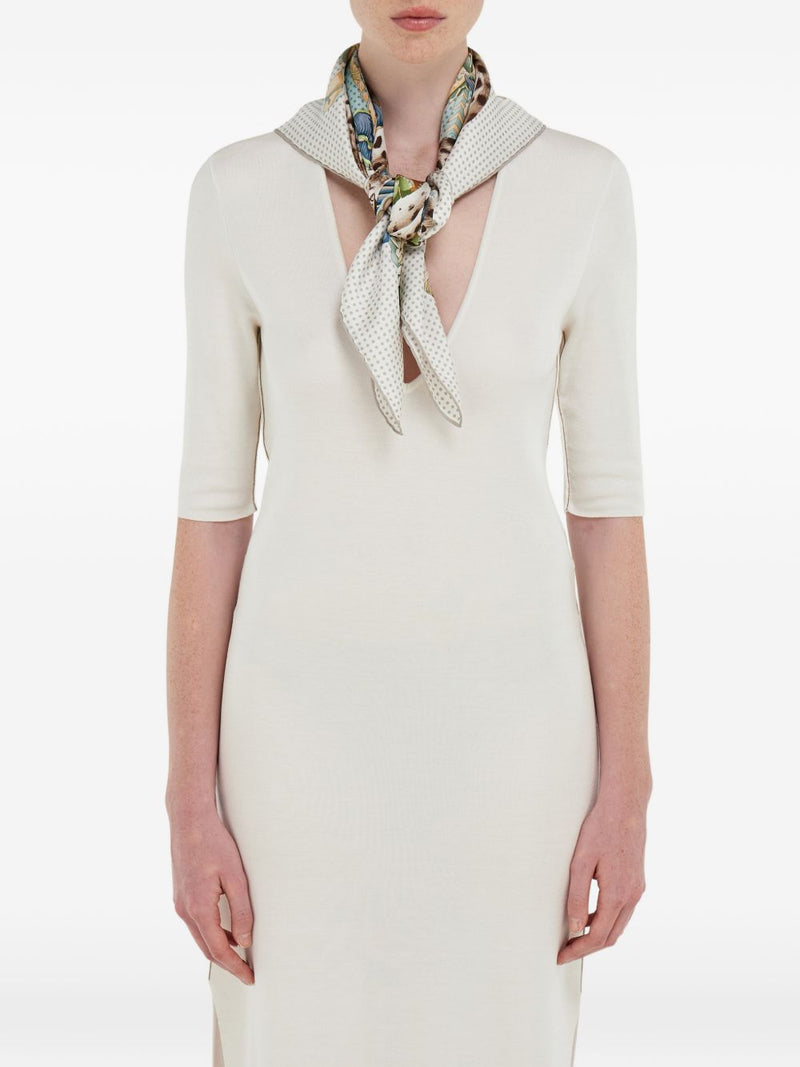 Ferragamo Green Scarf Glam Steals