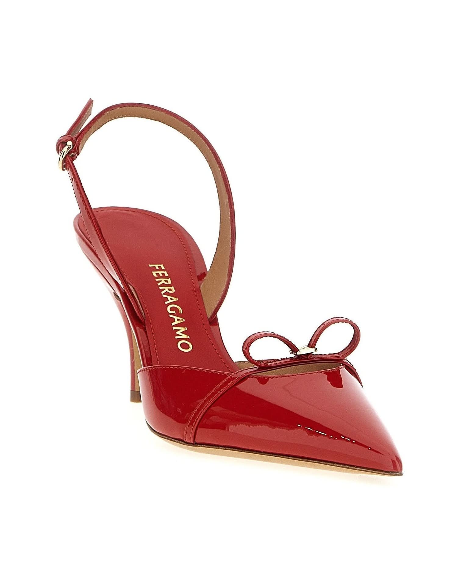 Ferragamo Gylla Slingback Pumps