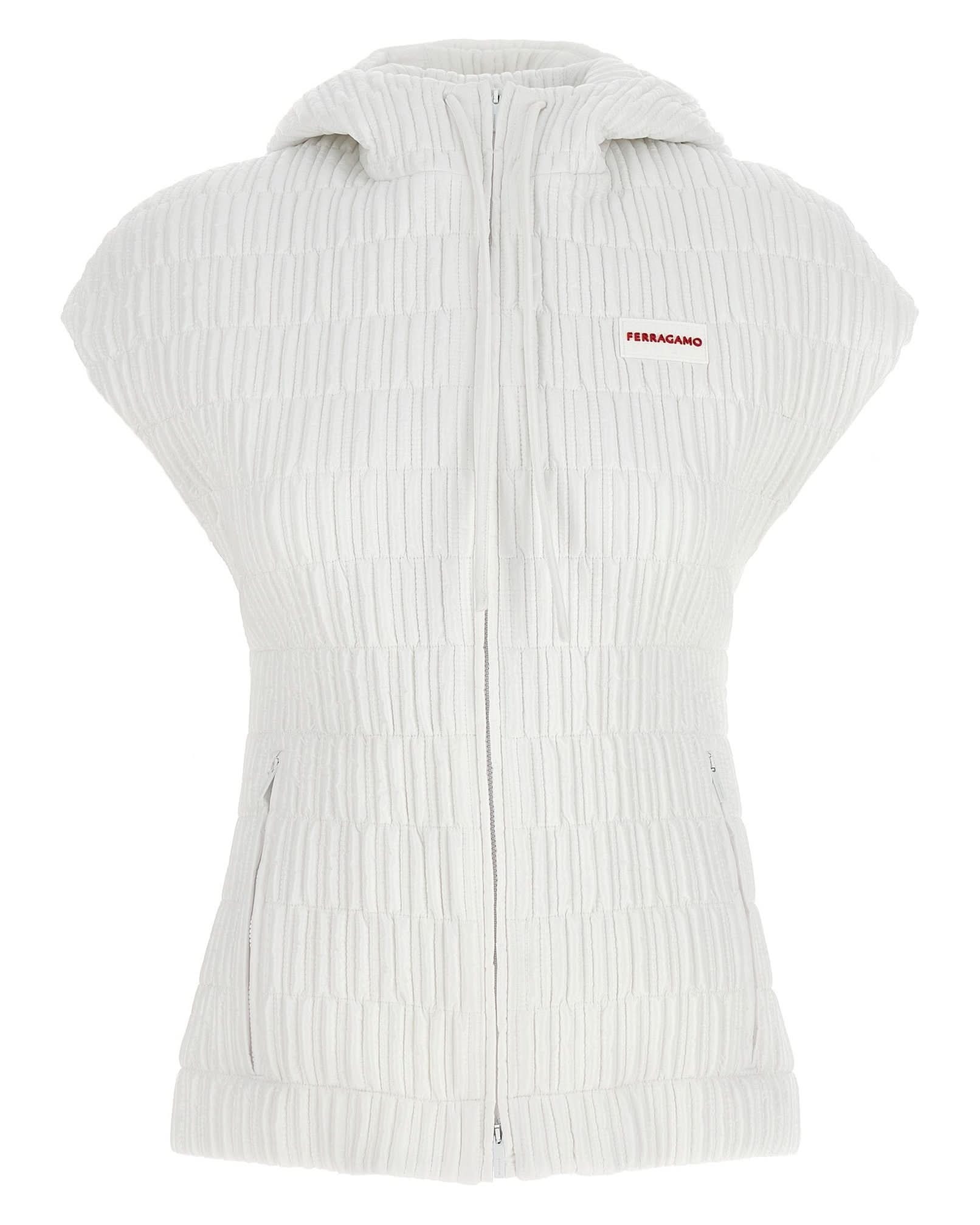 Ferragamo Hooded Vest Glam Steals
