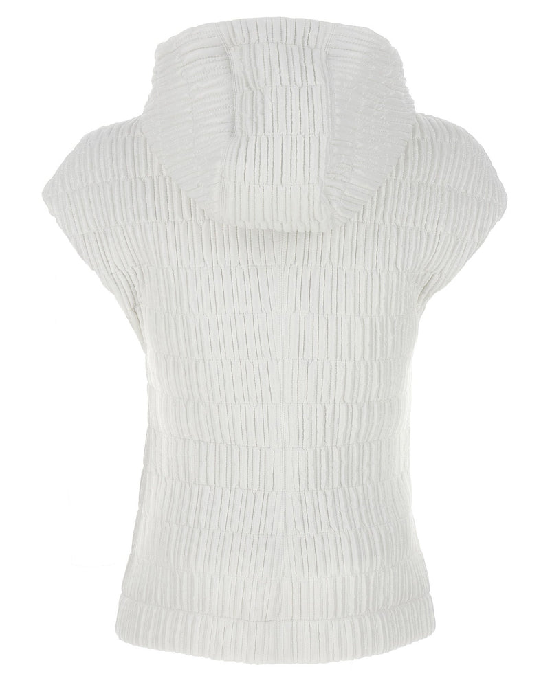 Ferragamo Hooded Vest Glam Steals
