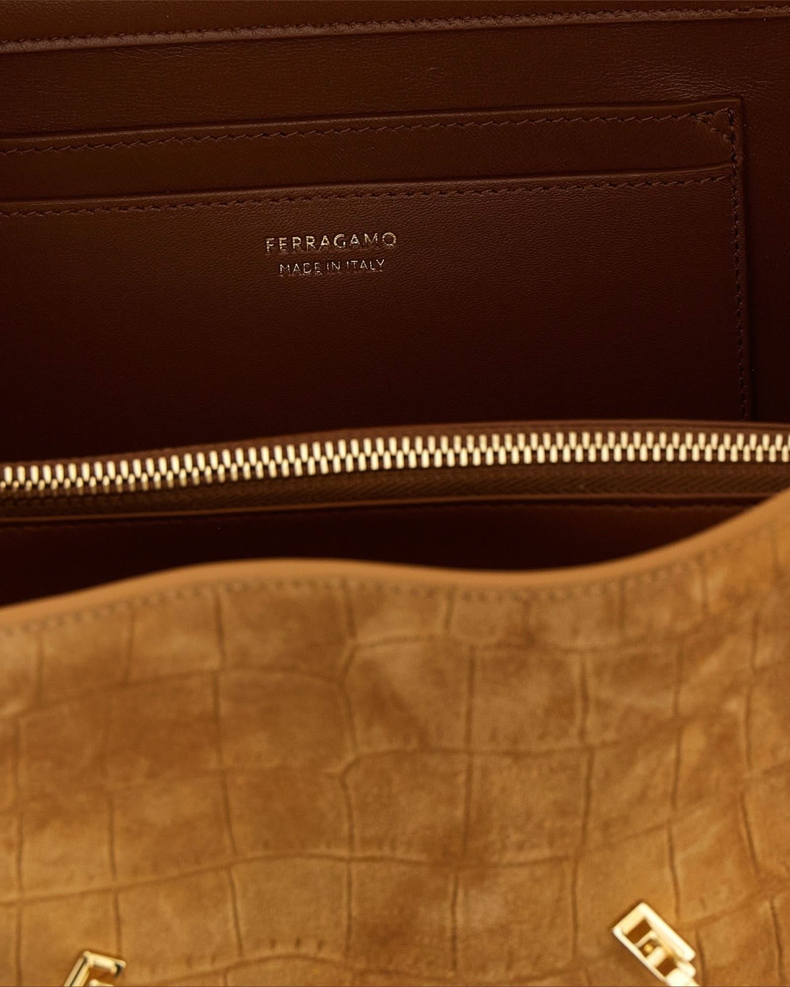 Ferragamo Hug Soft Shoulder Bag Glam Steals