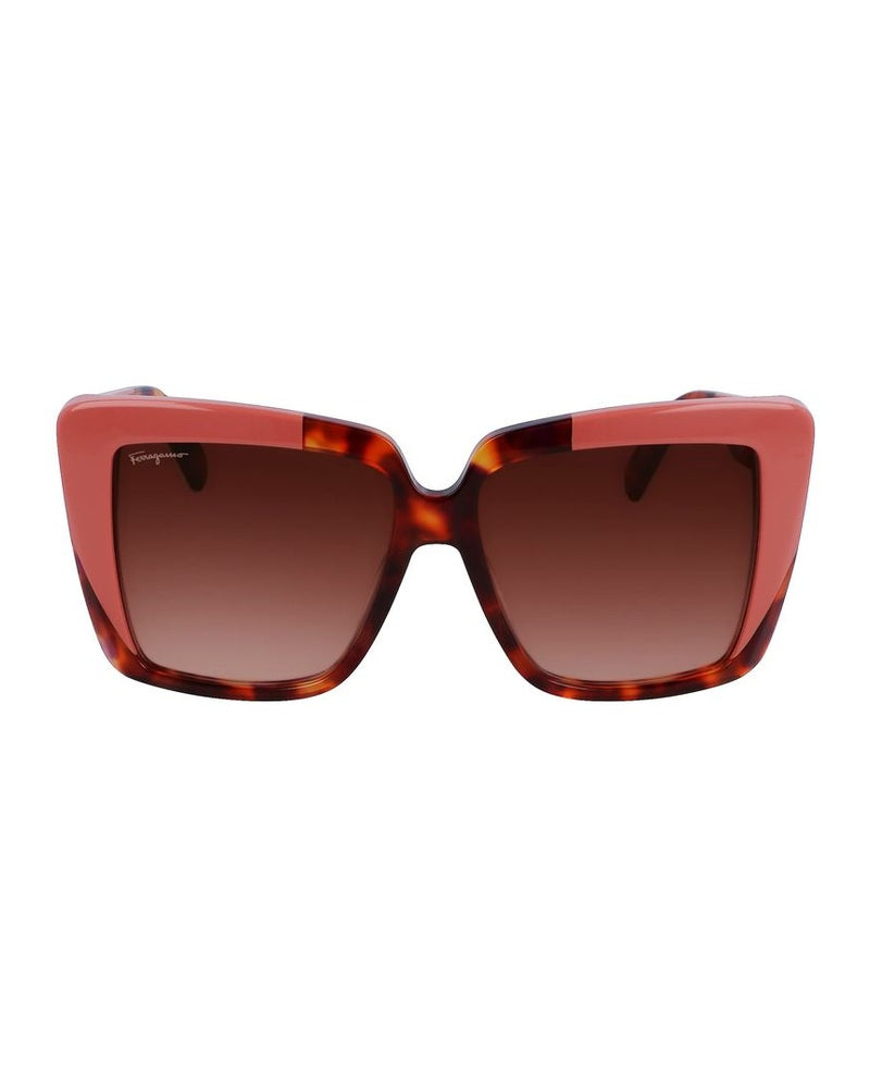 Ferragamo Multicolor Acetate Sunglasses Glam Steals