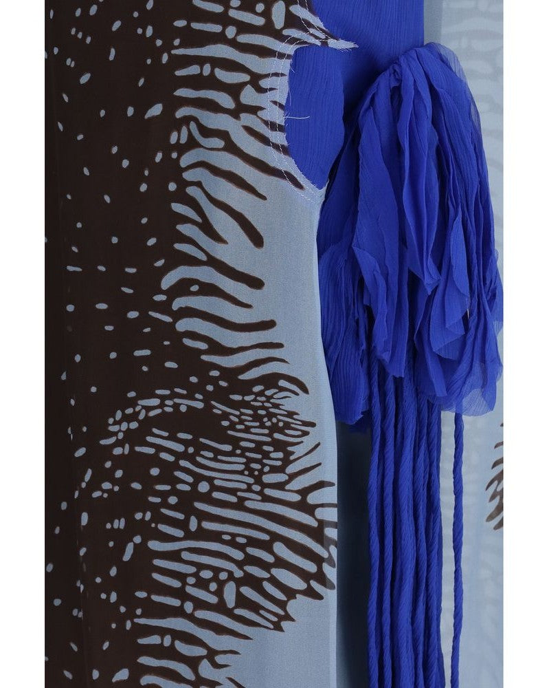 Ferragamo Multicolor Silk Cocktail Dress Glam Steals