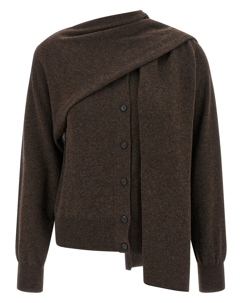 Ferragamo Scarf Cardigan Glam Steals