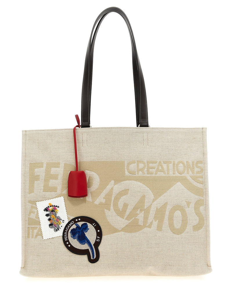 Ferragamo Tote Bag L Shopping Glam Steals