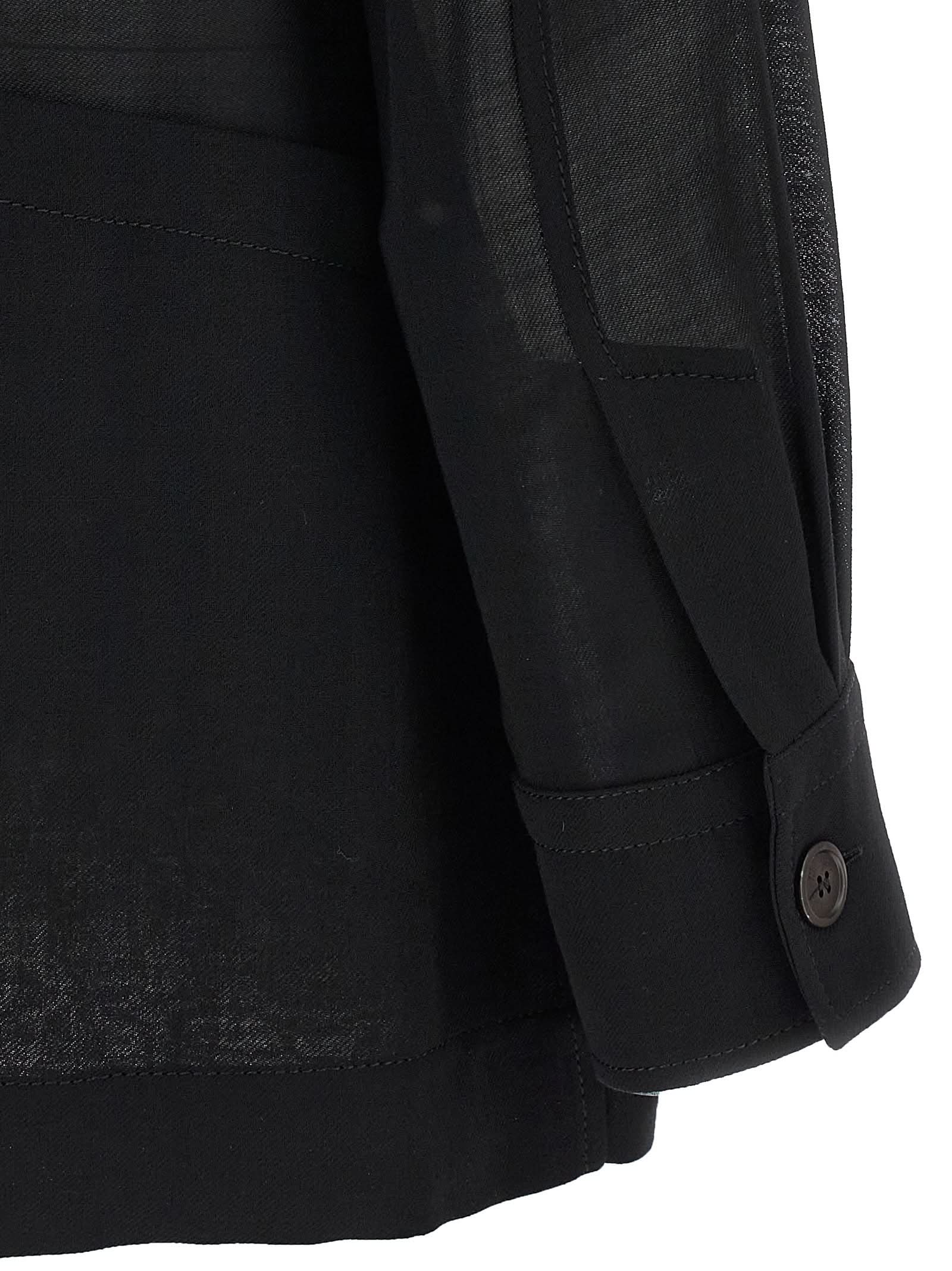 Ferragamo Wool Semi Sheer Jacket Glam Steals
