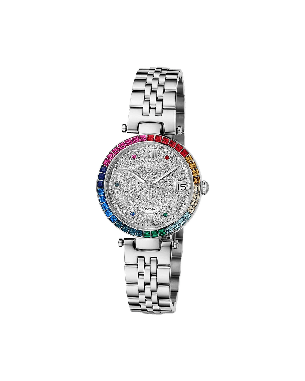 GC Gray Stainless Steel Bracelet Watch Glam Steals