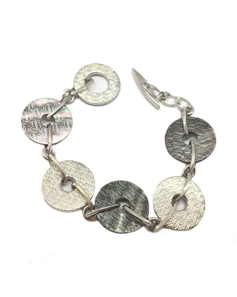 GC Silver Stainless Steel Bracelet Glam Steals