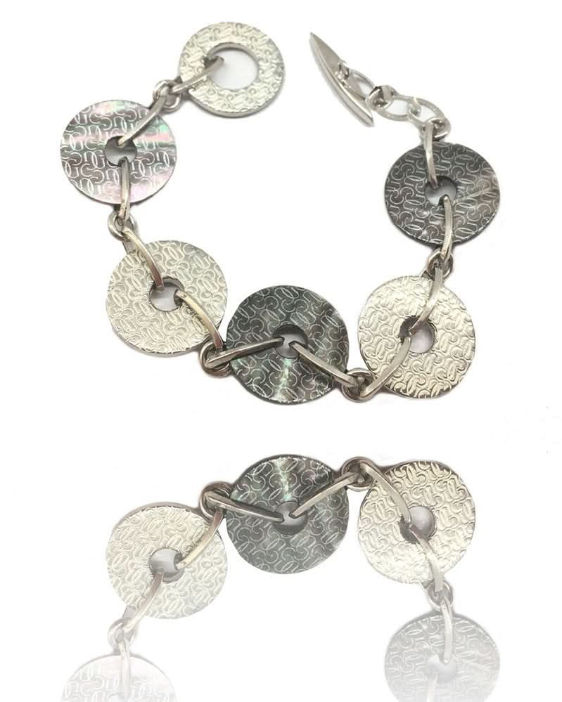 Gc Silver Stainless Steel Bracelet Bracelets