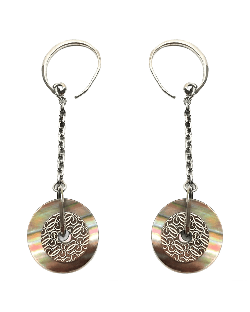 Gc Silver Stainless Steel Earrings Glam Steals