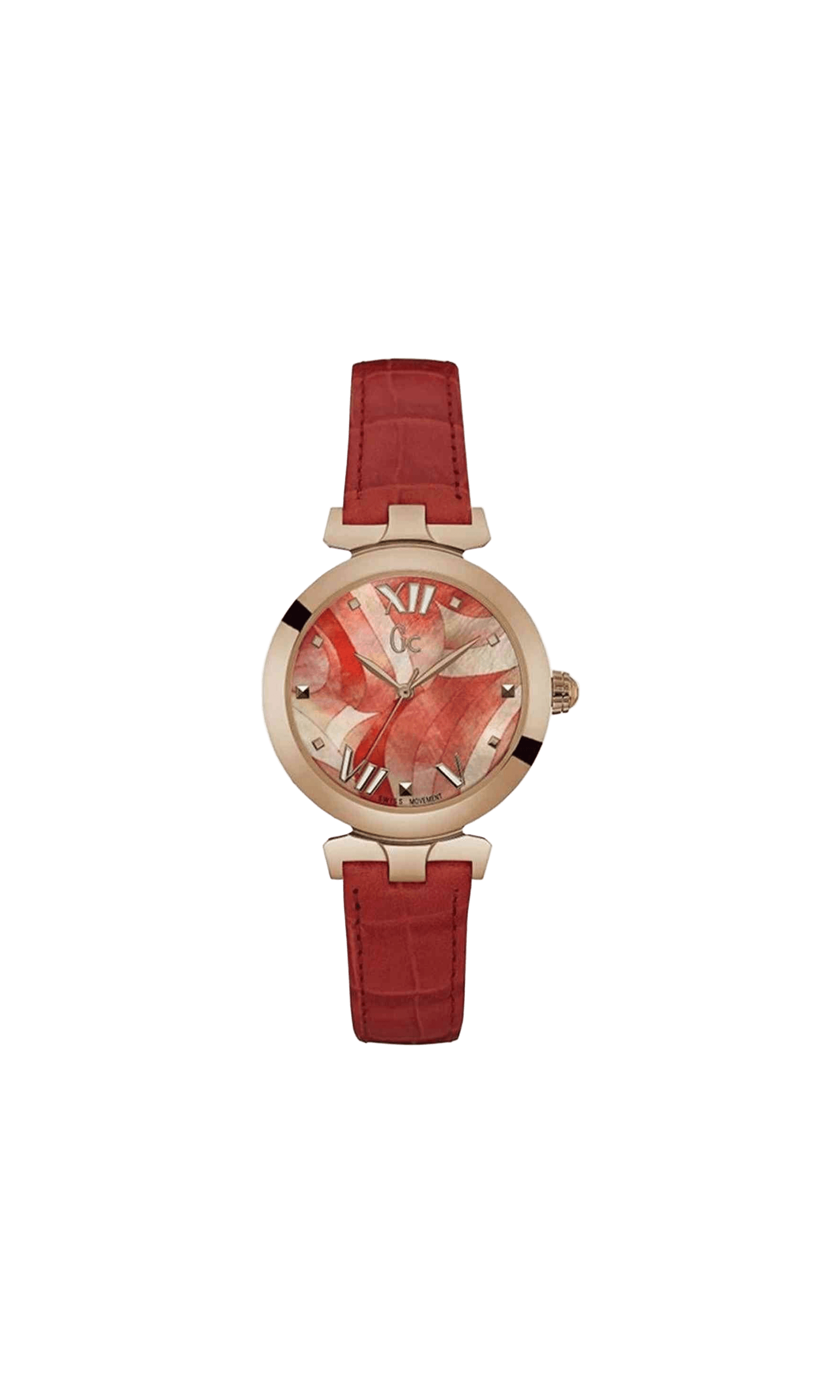 Gcds Orange Leather Gc Watch Glam Steals