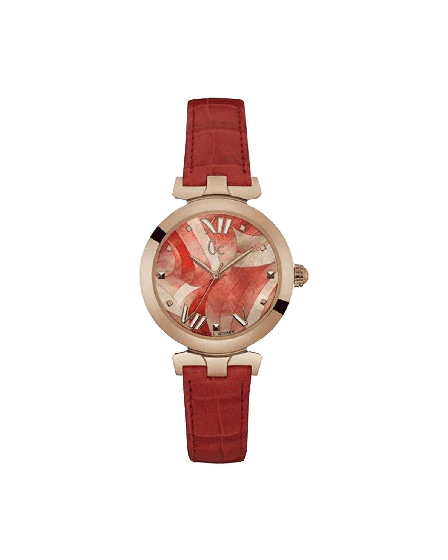 GCDS Orange Leather Gc Watch Glam Steals