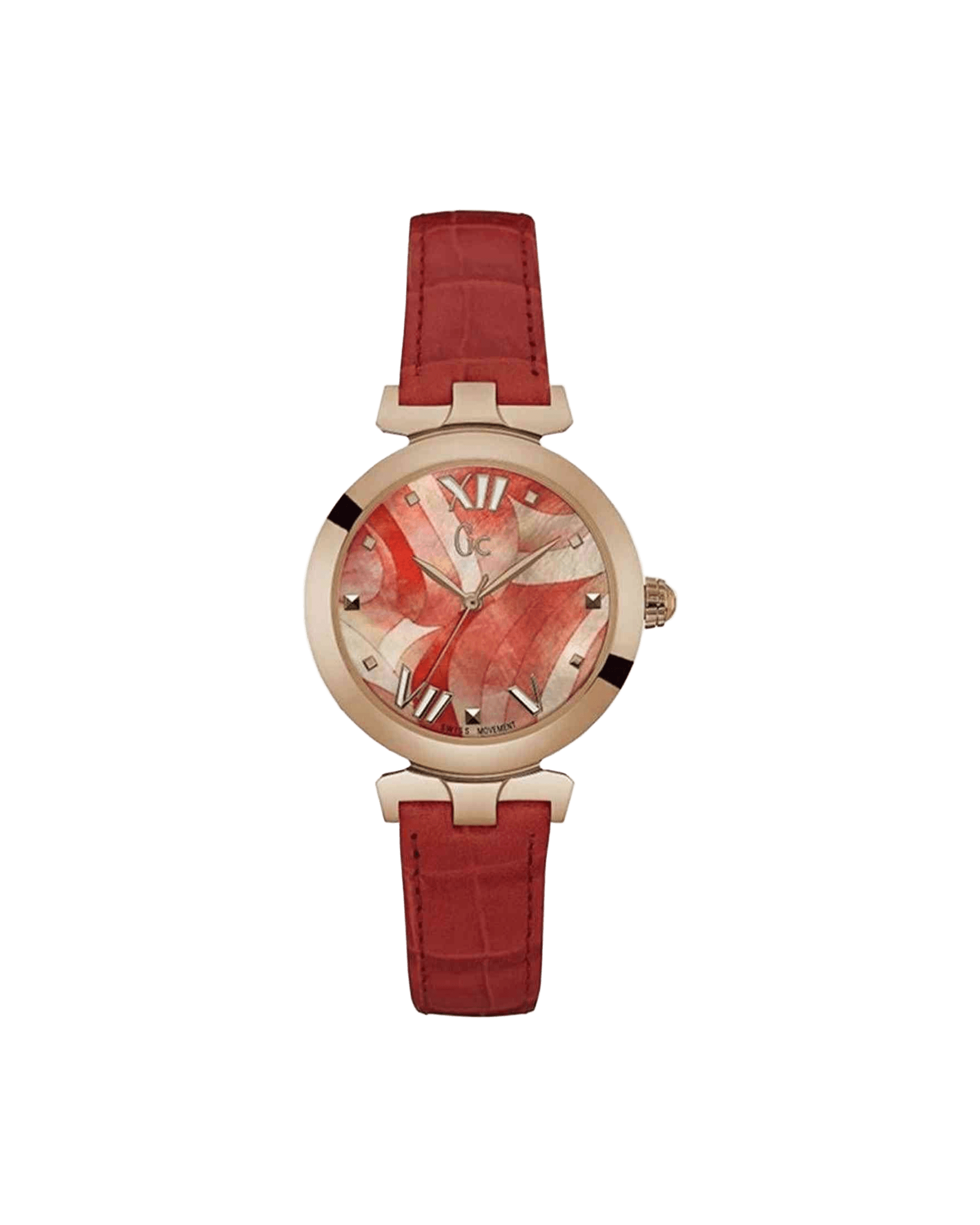 Gcds Orange Leather Gc Watch Glam Steals