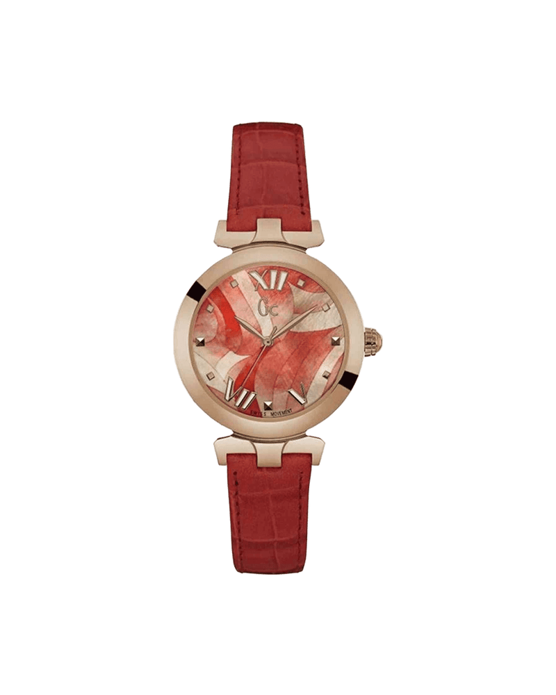 GCDS Orange Leather Gc Watch Glam Steals
