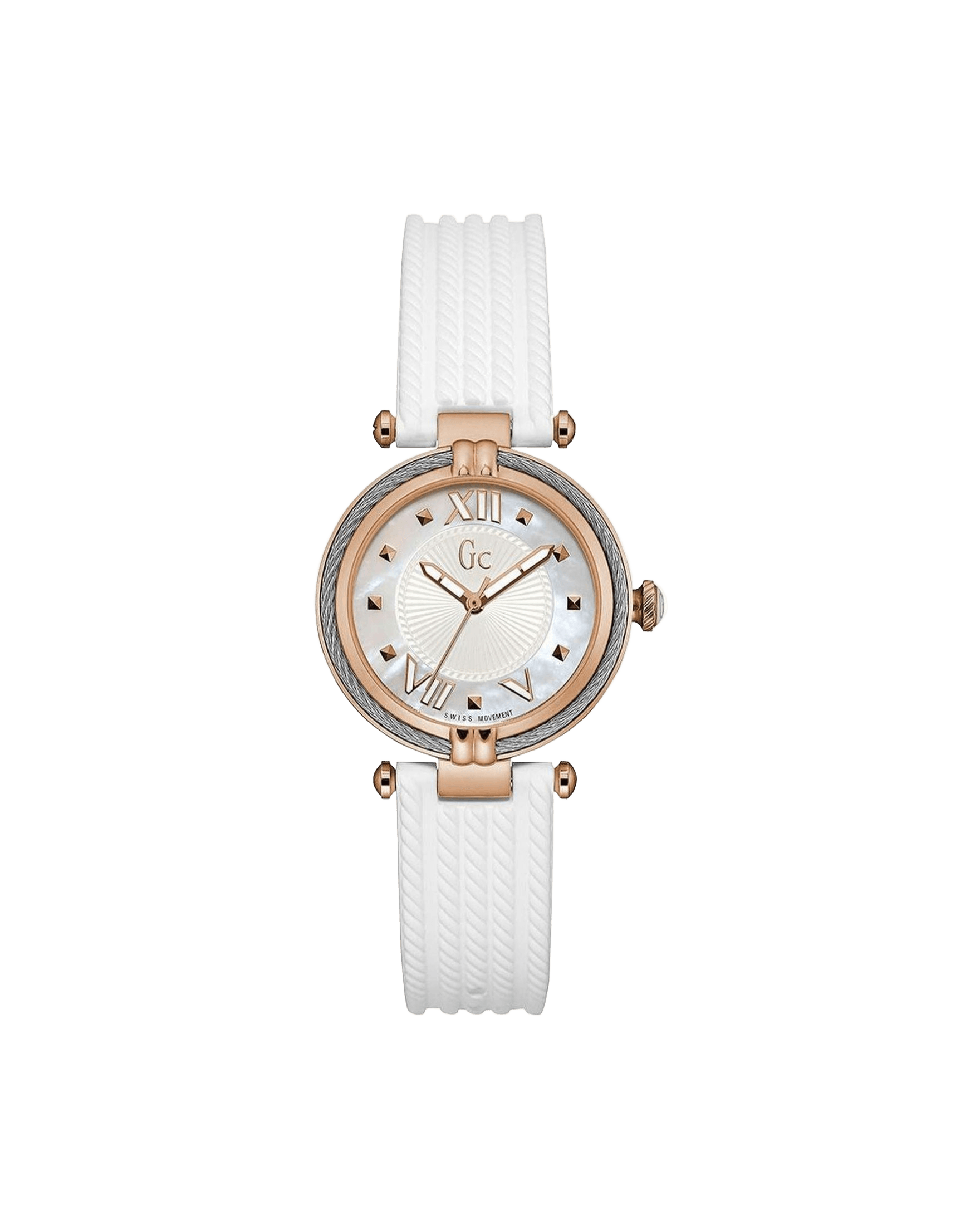 Gcds White Gc Synthetic Watch Glam Steals
