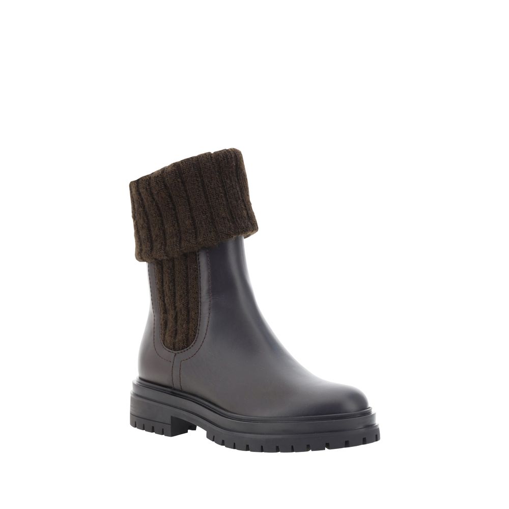 Gianvito Rossi Ankle Boots Glam Steals