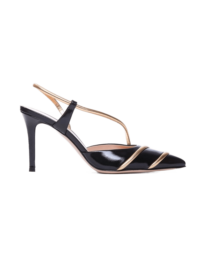 Gianvito Rossi Black Lamb Leather Heels Glam Steals