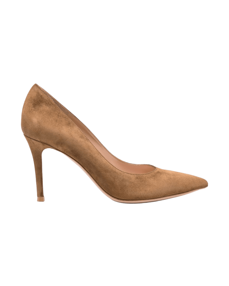 Gianvito Rossi Brown Heel Glam Steals