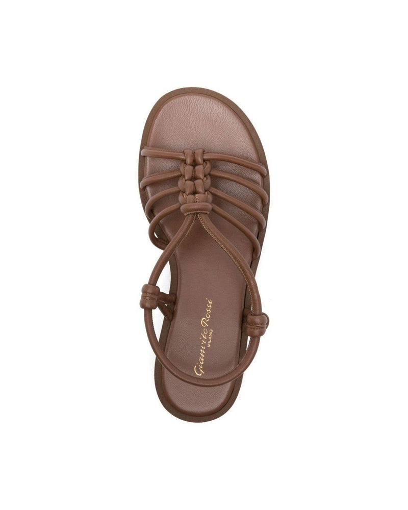 Gianvito Rossi Brown Leather Sandals Sandals