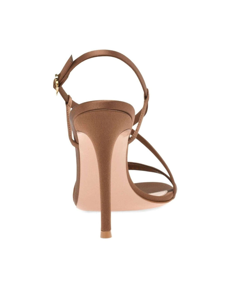 Gianvito Rossi Brown Leather Sandals Glam Steals