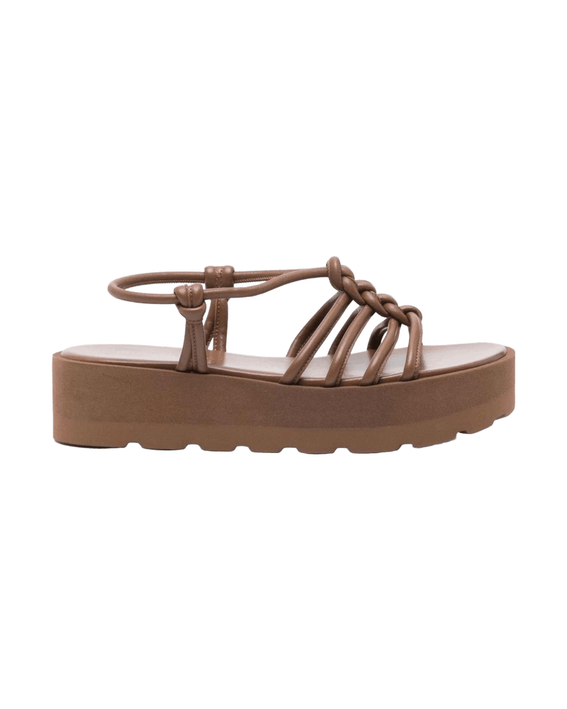 Gianvito Rossi Brown Leather Sandals Glam Steals