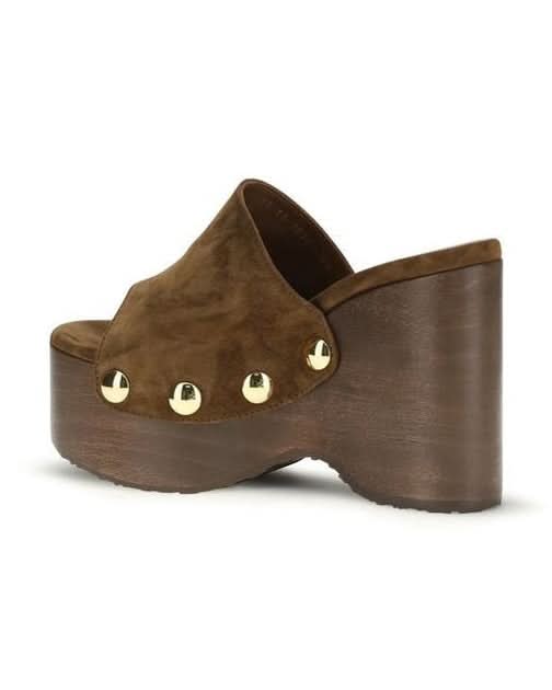 Gianvito Rossi Brown Other Fibres Clogs Glam Steals