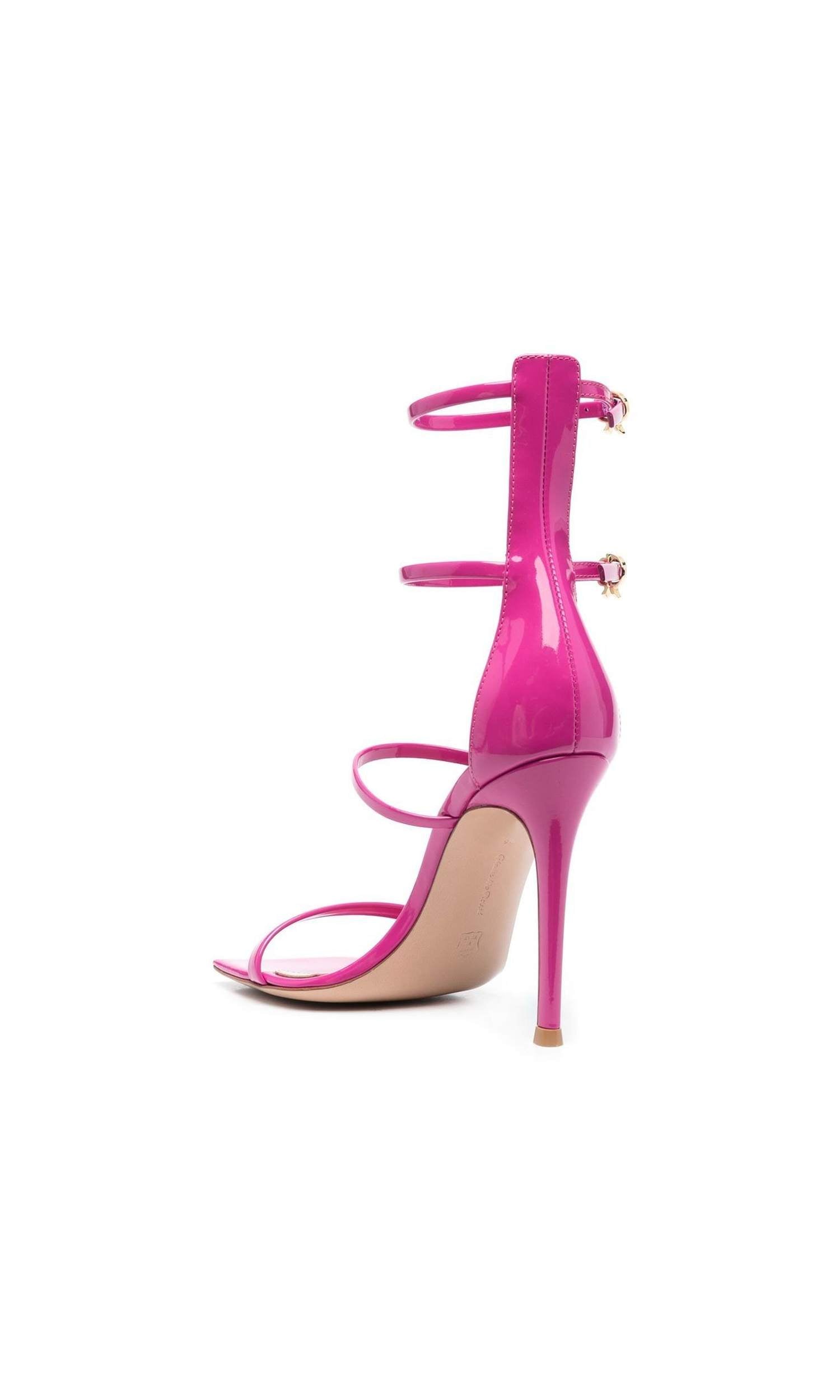 Gianvito Rossi Fuchsia Sandals Glam Steals