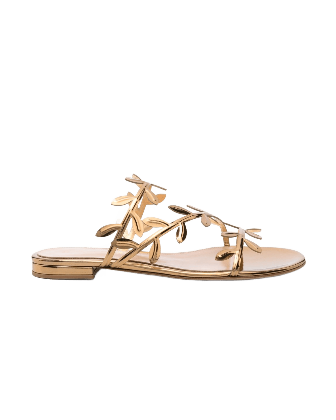 Gianvito Rossi Golden Sandals Glam Steals