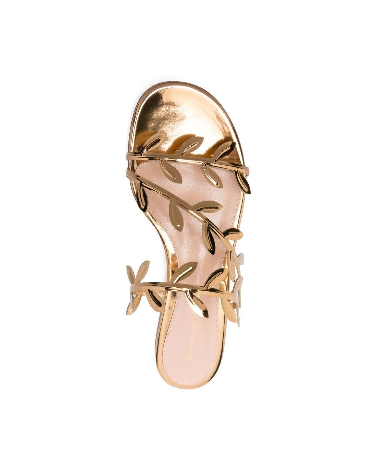 Gianvito Rossi Golden Sandals Glam Steals