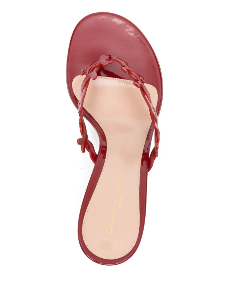 Gianvito Rossi Red Sandals Glam Steals