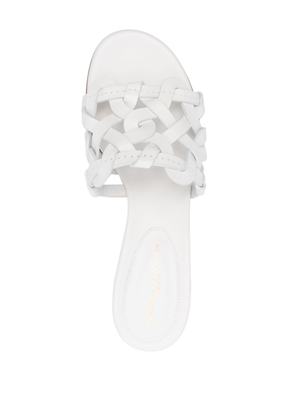 Gianvito Rossi White Sandals Glam Steals