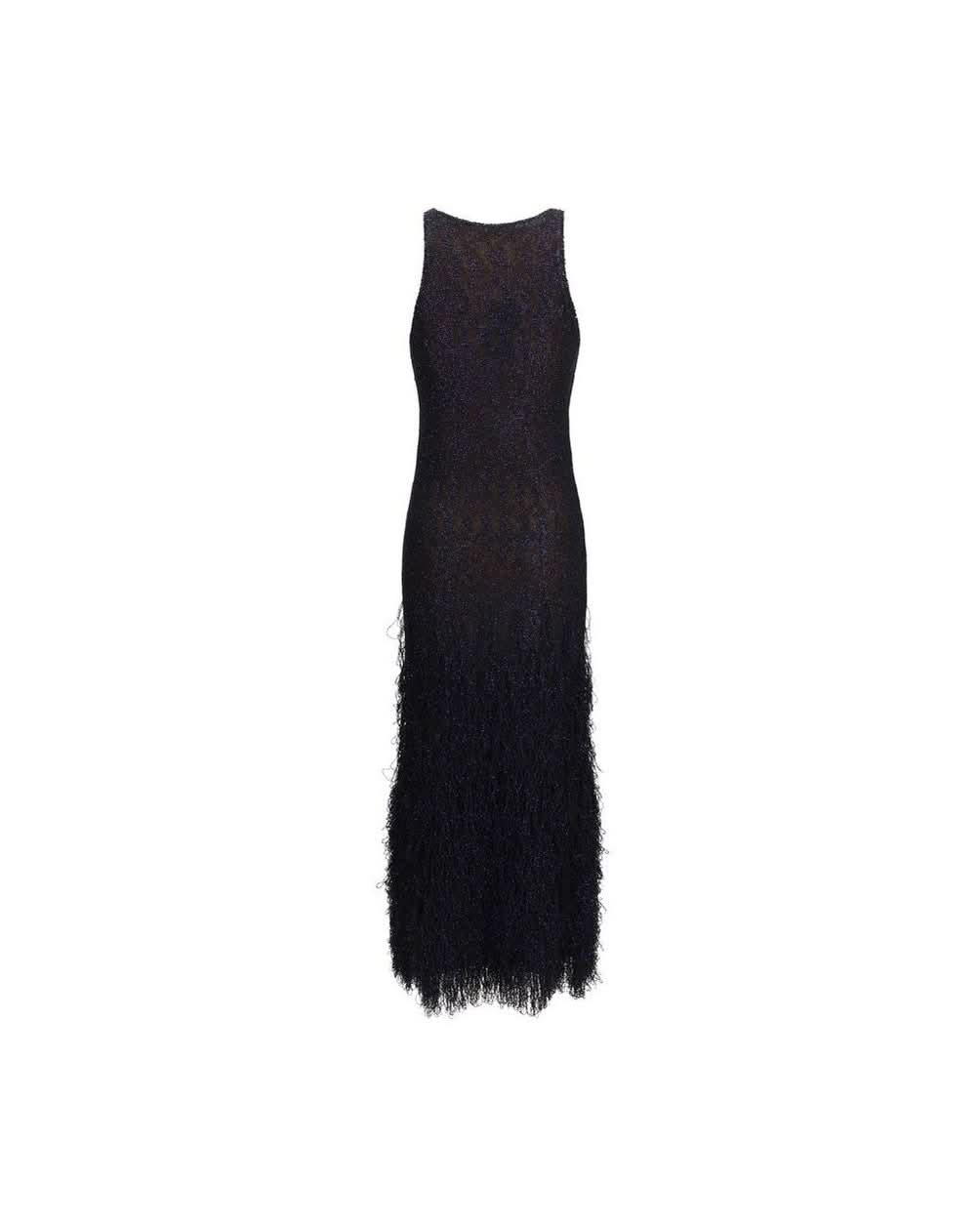Giorgio Armani Blue Polyamide Cocktail Dress Glam Steals