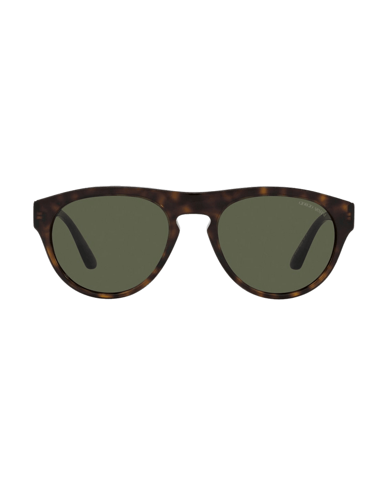 Giorgio Armani Brown Acetate Sunglasses Glam Steals