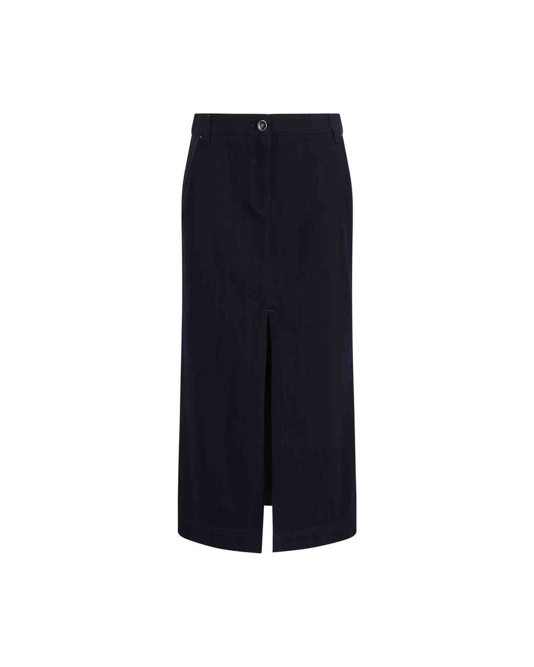 Giorgio Armani Cotton Blue Skirt Glam Steals