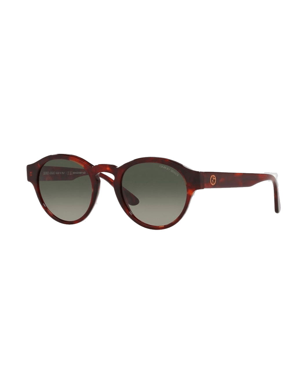 Giorgio Armani Red Acetate Sunglasses Glam Steals