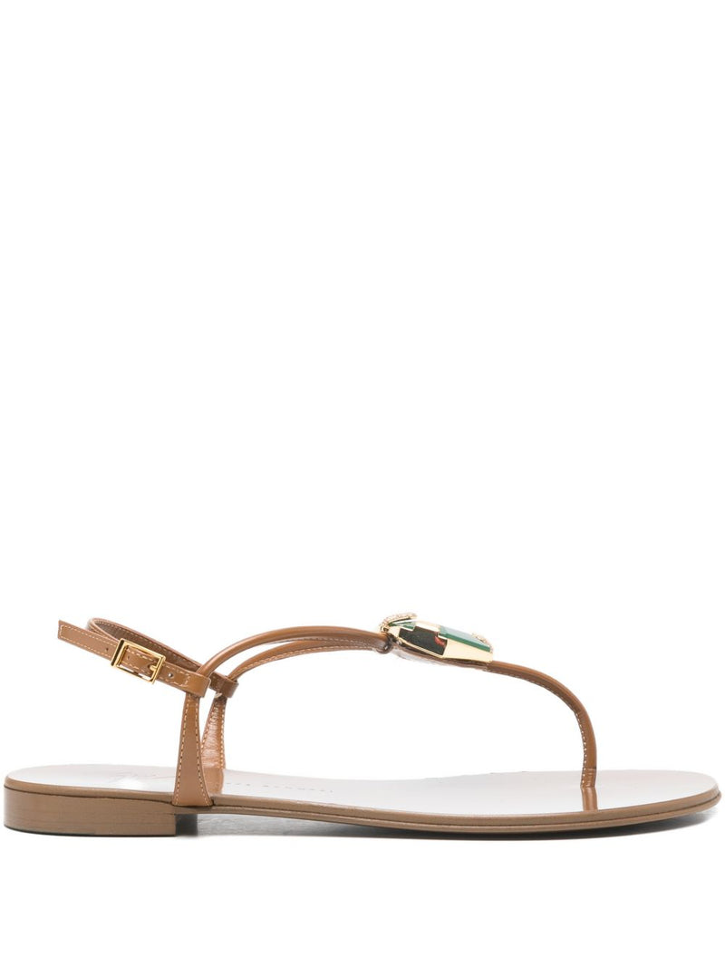 Giuseppe Zanotti Brown Sandals