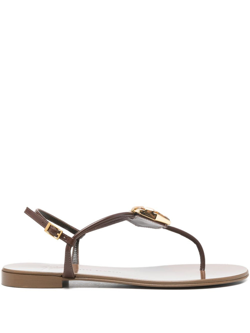 Giuseppe Zanotti Brown Sandals