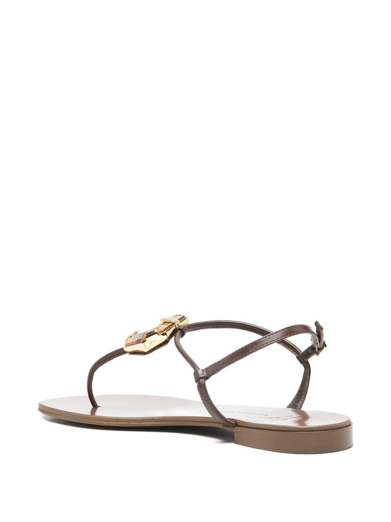 Giuseppe Zanotti Brown Sandals