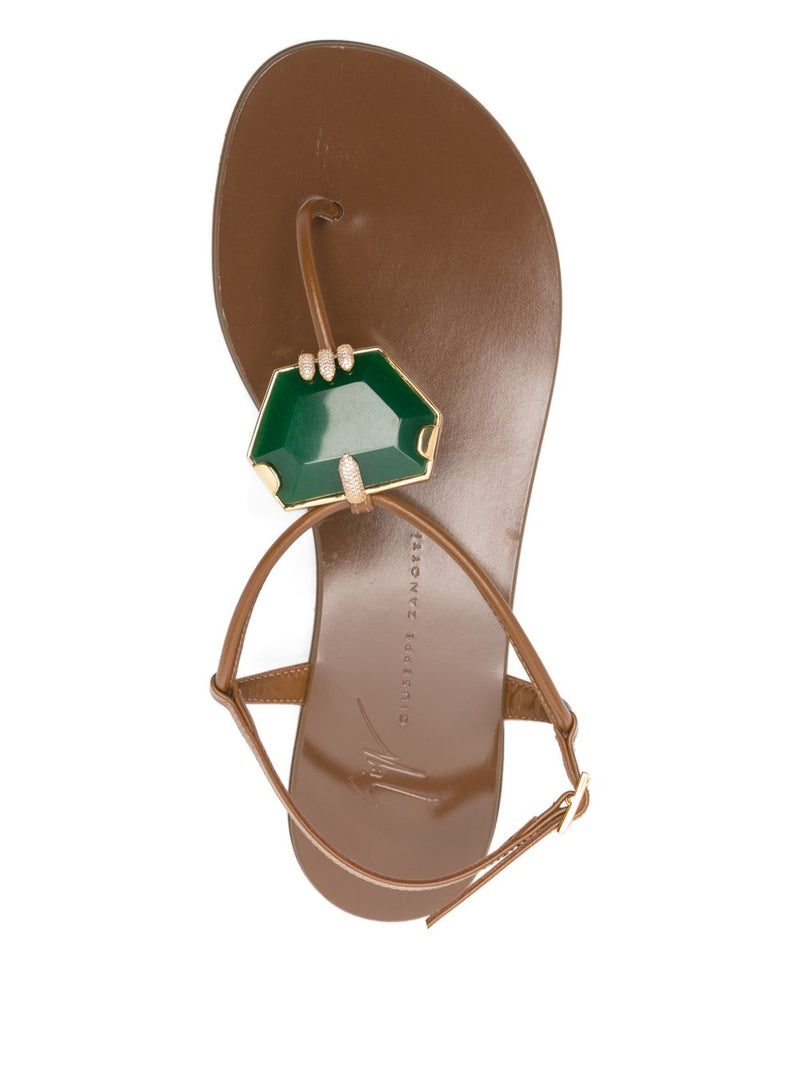Giuseppe Zanotti Brown Sandals