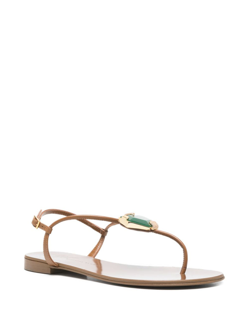 Giuseppe Zanotti Brown Sandals