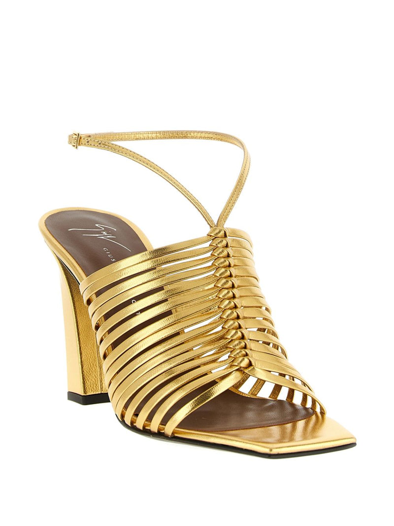 Giuseppe Zanotti Golden Sandals