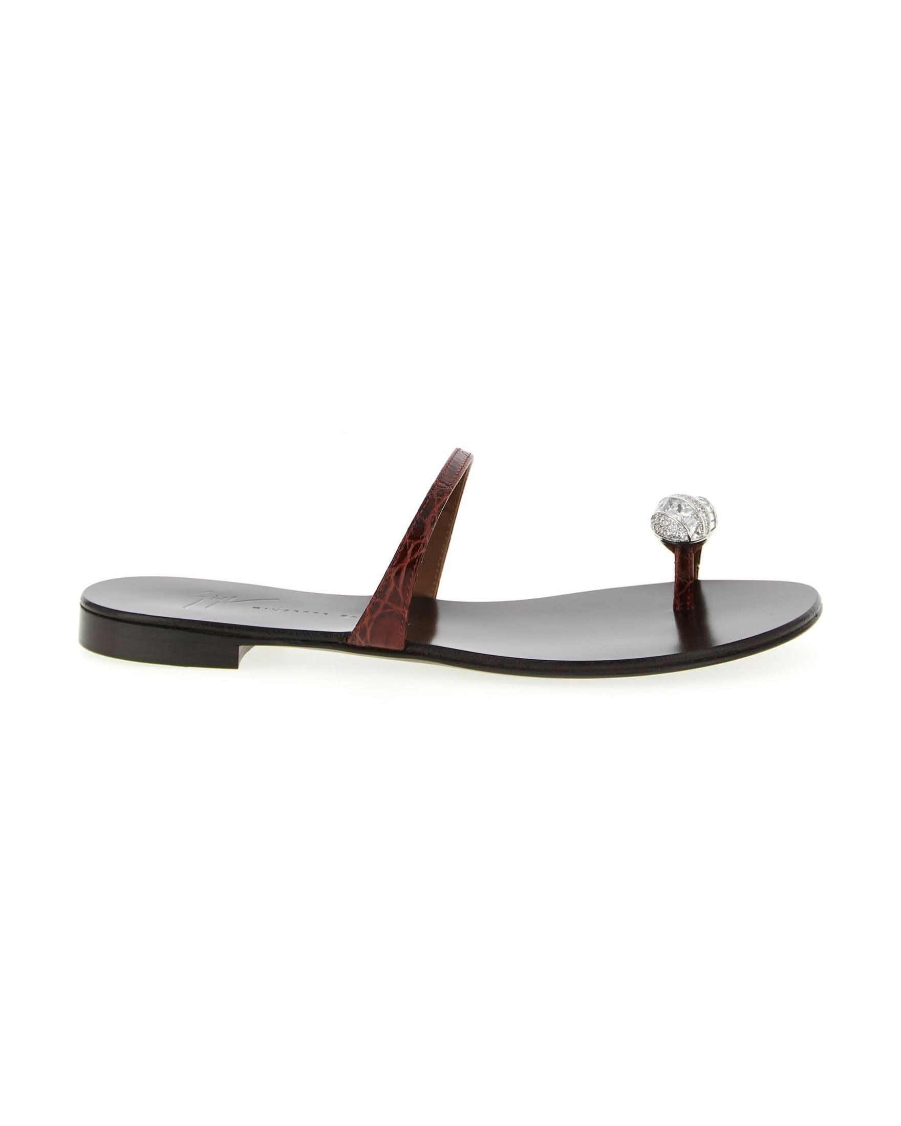 Giuseppe Zanotti Icon Ring Sandals Sandals