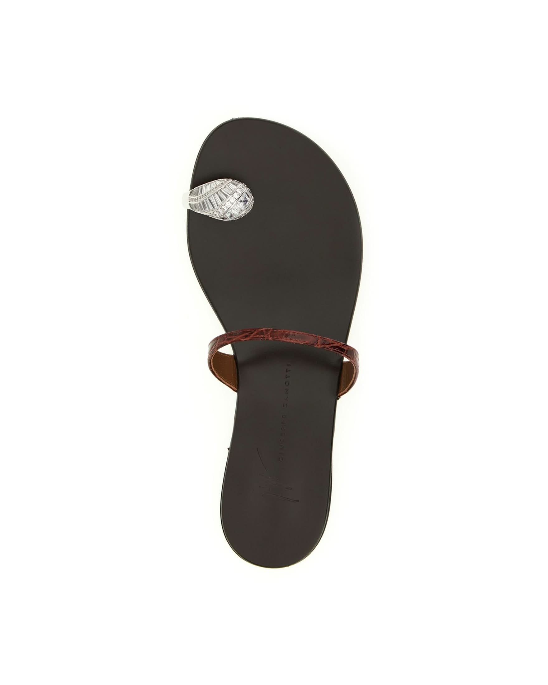 Giuseppe Zanotti Icon Ring Sandals Sandals