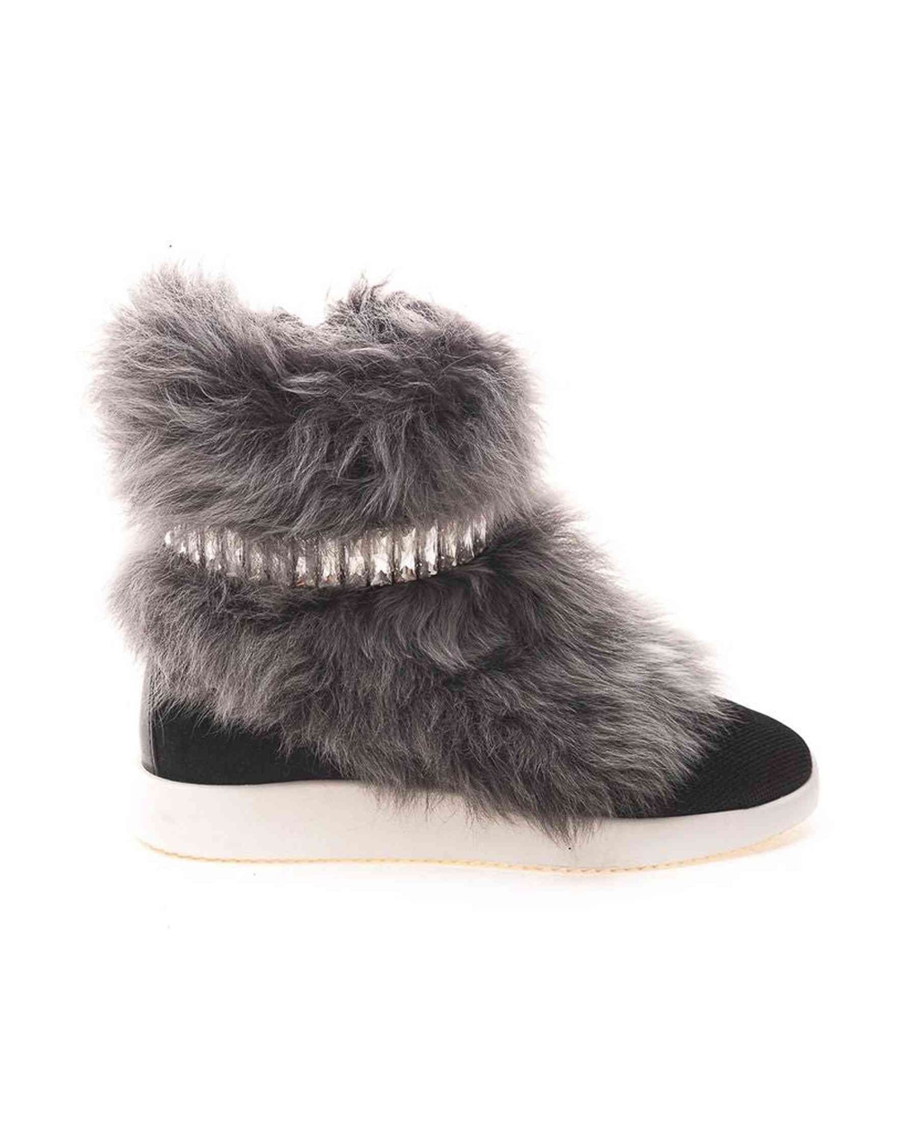 Giuseppe Zanotti Neoprene Black Sneaker Glam Steals