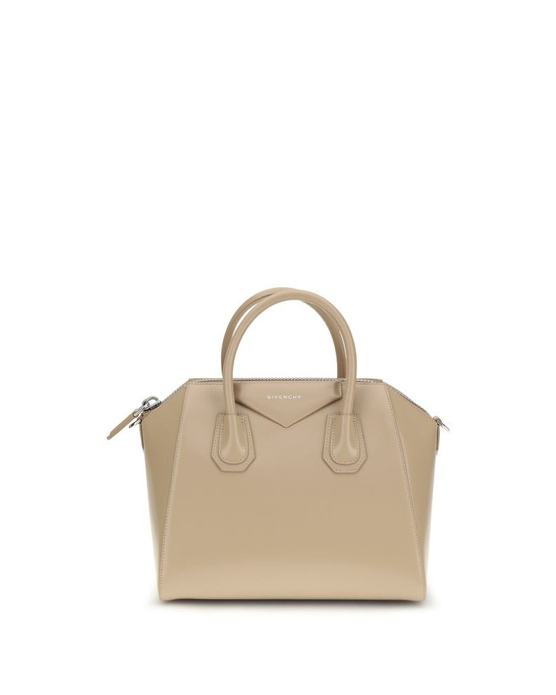Givenchy Beige Calf Leather Bos Taurus Shoulder Bag Glam Steals